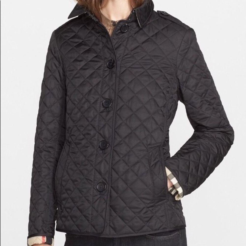 Burberry quilted jacket